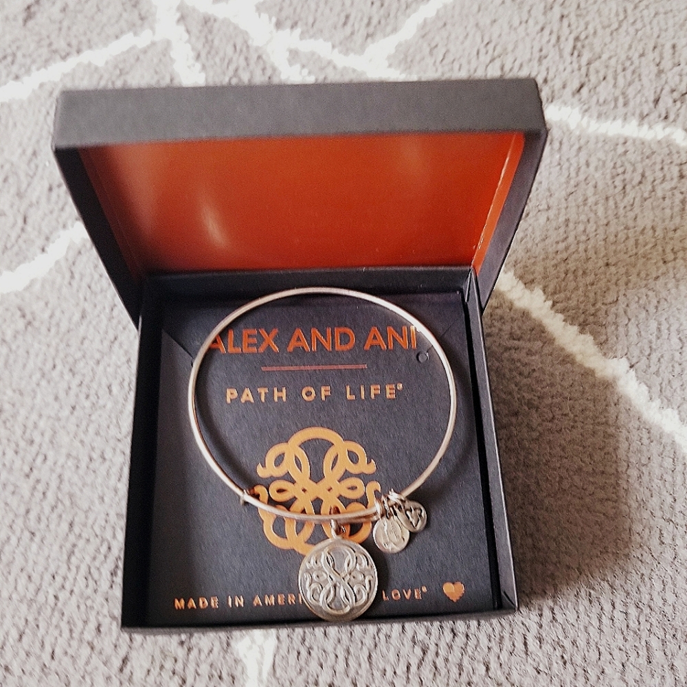 Alex & Ani Path Of Life bracelet Strength Motivati